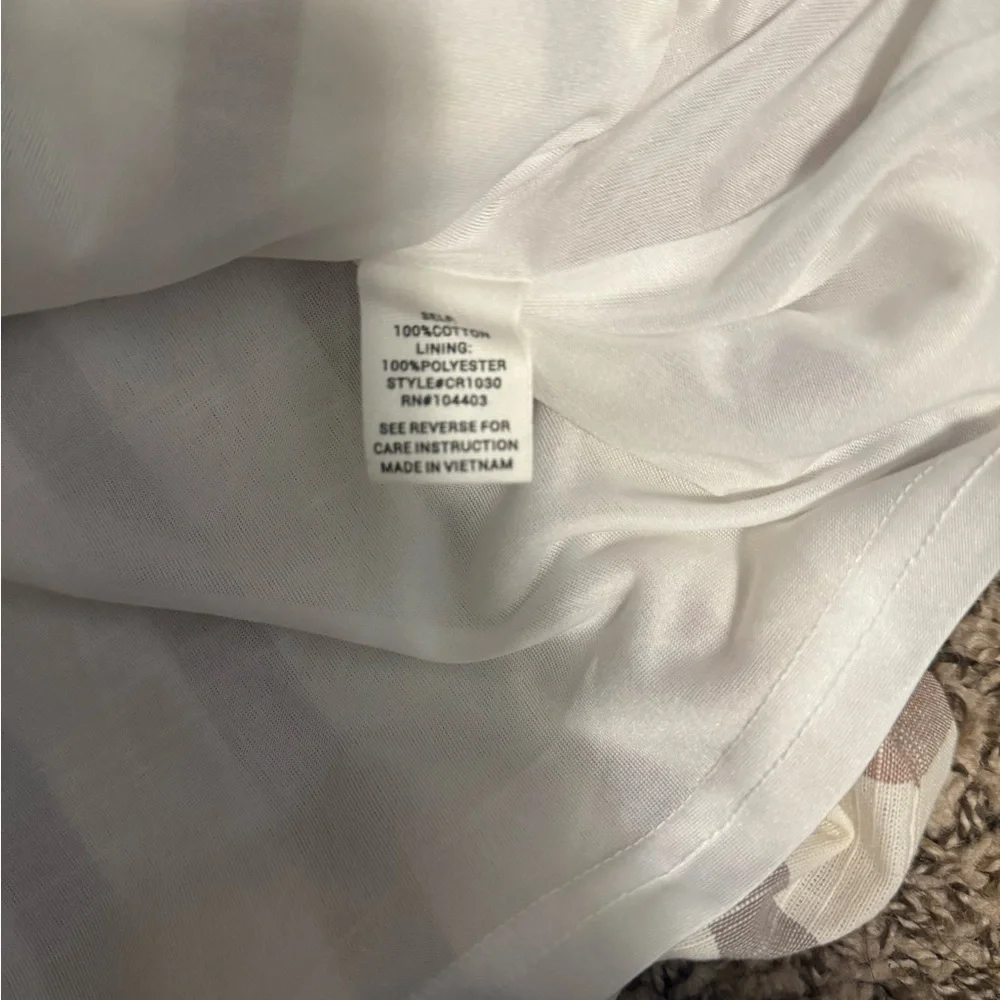 Mine A-Line Striped Skirt with Tie Waist